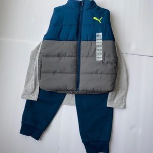 - PUMA 3 PC SET BOYS SUIT